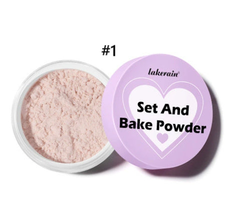 Long-lasting Concealer Waterproof And Sweatproof Smear-proof Makeup Baking Finishing Powder Face Powder
