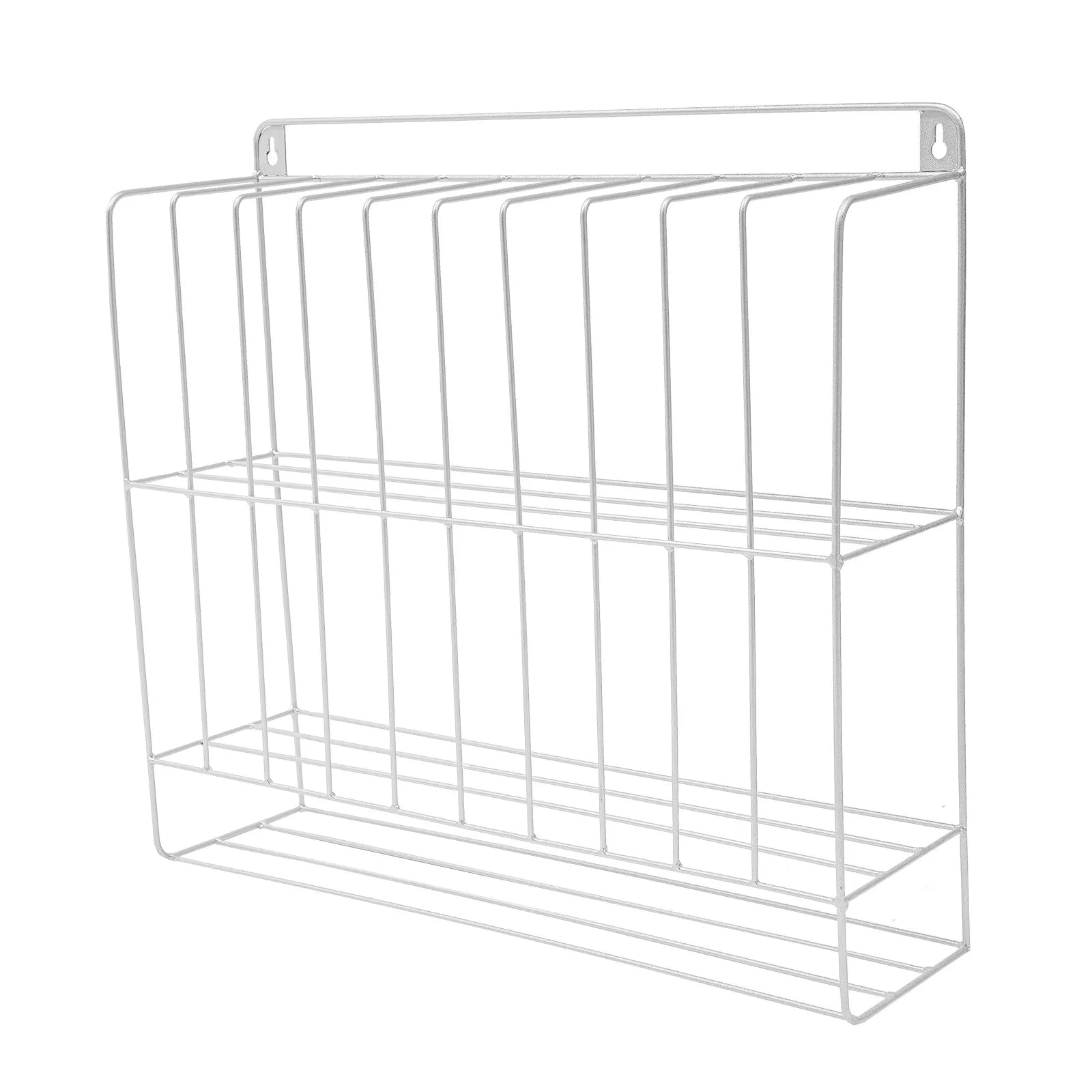 Modern Silver Iron Large Hair Dye Organizer Hair Dye Rack Salon Hair Dye Storage Rack