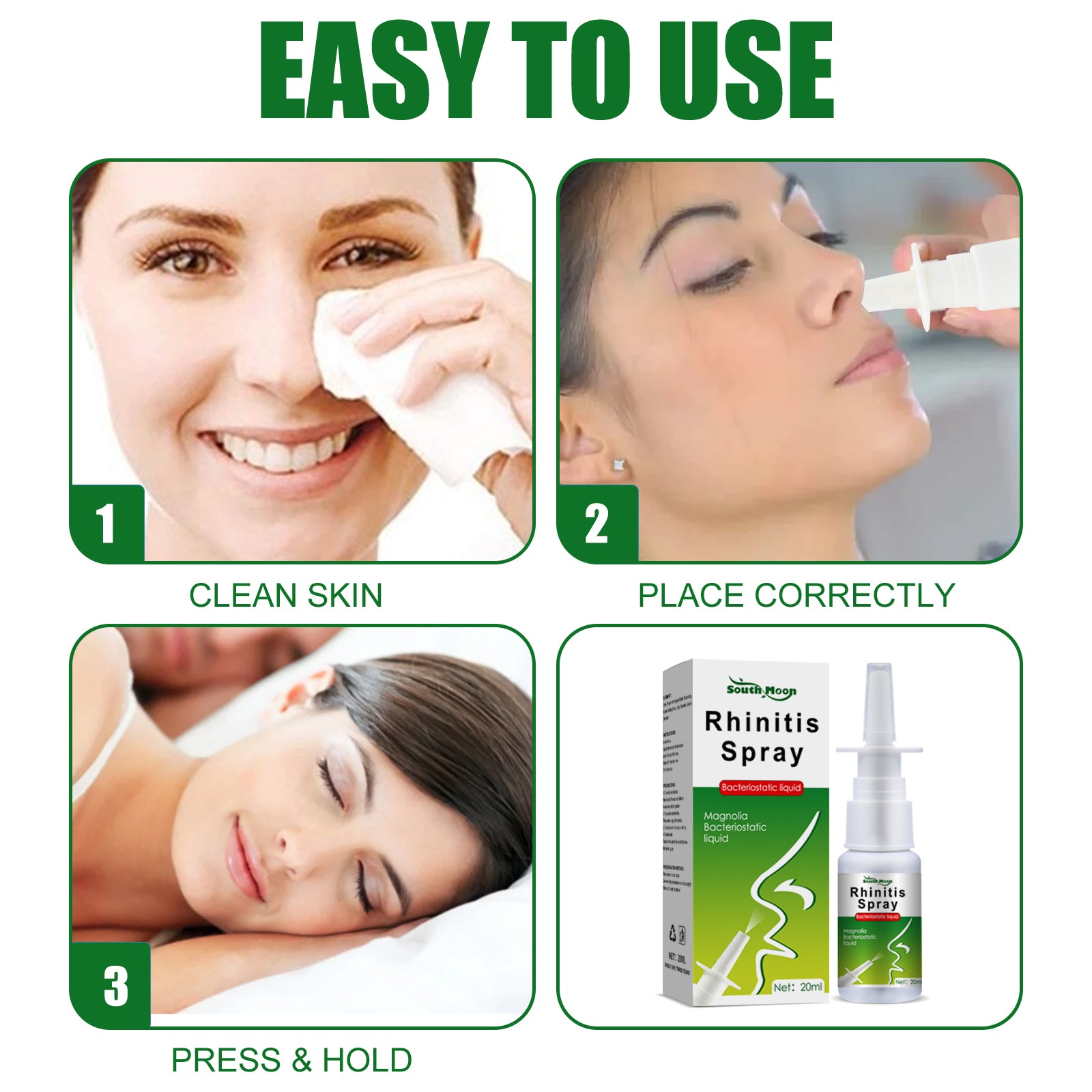 Nasal Litong Spray Gentle Nasal Cleansing To Relieve Nasal Discomfort Body Care Spray