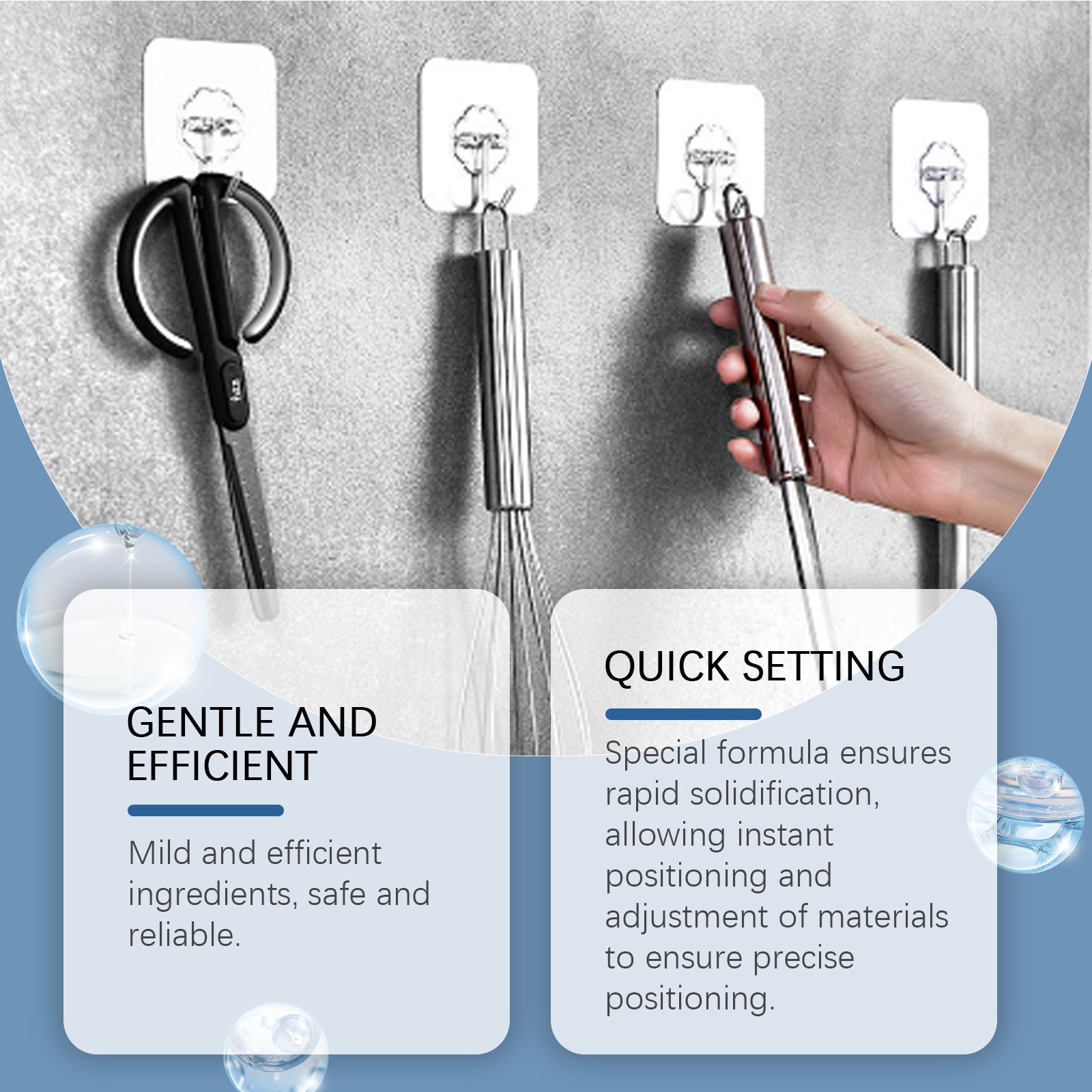 Nail-Free Silicone Sealant Household Wood Cermet Plastic Household Seal Nail-Free Adhesive