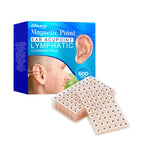 Magnetic Point Ear Acupoint lymphatic Cleansing Pads, Relieve Lymphatic Swelling Body Sculpting Body Care Ear Point Patch