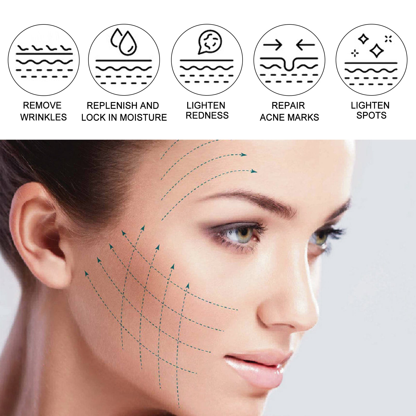 B5 Facial Essence, Lightening Spot Soft Skin Anti-aging Moisturizing Essence