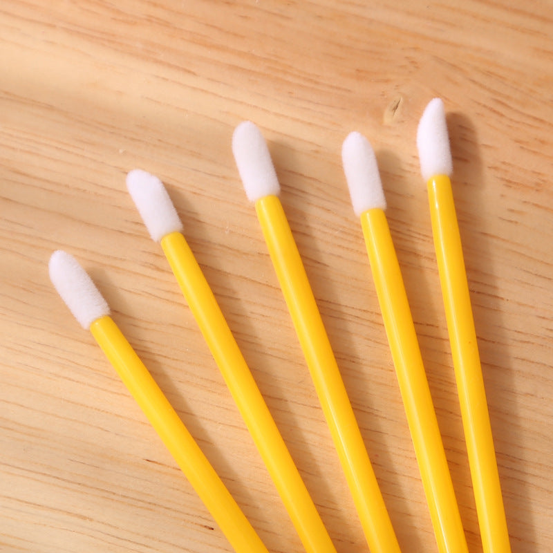 Disposable Lip Brushes 200Pcs, 300Pcs, 400Pcs, 500Pcs Lipstick & Gloss Applicators. Lint Free, Multi Color Options