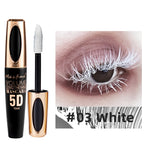 5D Silk Mascara with Big Eyes, Strong and Lasting Black Content and Length, Waterproof and Non-Caking, and Prolonged Mascara.