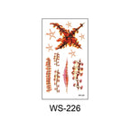 Waterproof Halloween horror wound scar face disposable temporary tattoo scar tattoo sticker