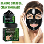Bamboo Charcoal Blackhead Removing Tearing Facial Mask, Moisturizing Removing Blackhead And Acne Shrinking Pore Oil Control Mud Mask