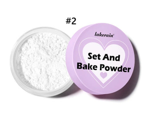 Long-lasting Concealer Waterproof And Sweatproof Smear-proof Makeup Baking Finishing Powder Face Powder