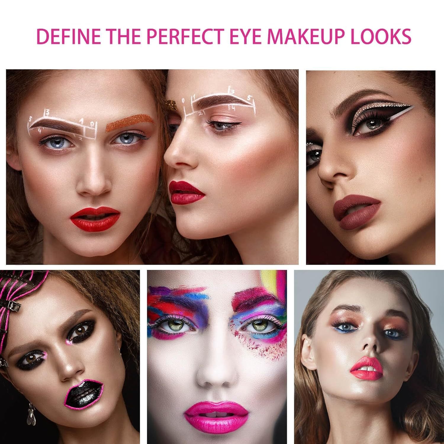 Multi-function Eyebrow Stamp Brush - Square Angled Design For Filling Brows, Concealer & Hairline Makeup. Professional Wild Brow Tool With Precision Edge For Flawless Eyebrow Shaping & Face Contouring