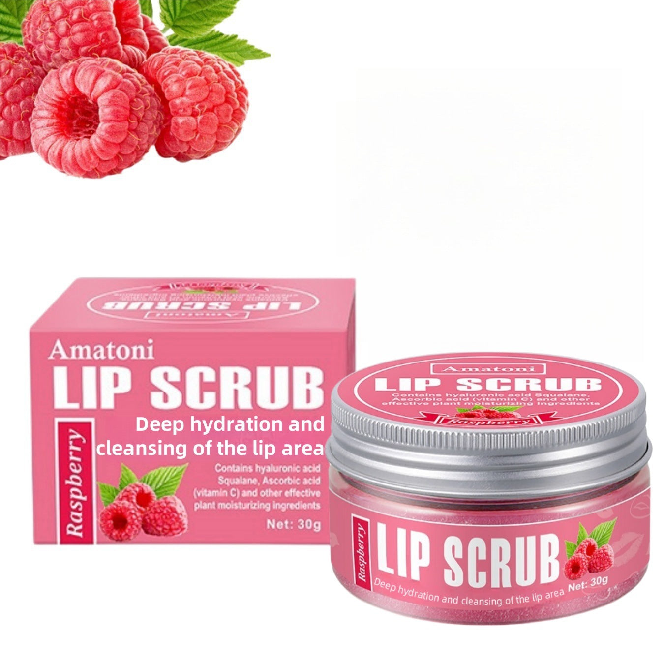 Fruit Flavor Lip Scrub Cream Exfoliating Moisturizing And Nourishing Care