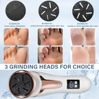 Electric Callus Remover for Feet – Rechargeable Foot File & Pedicure Tools for Feet, Includes 10-In-1 Pedicure Kit