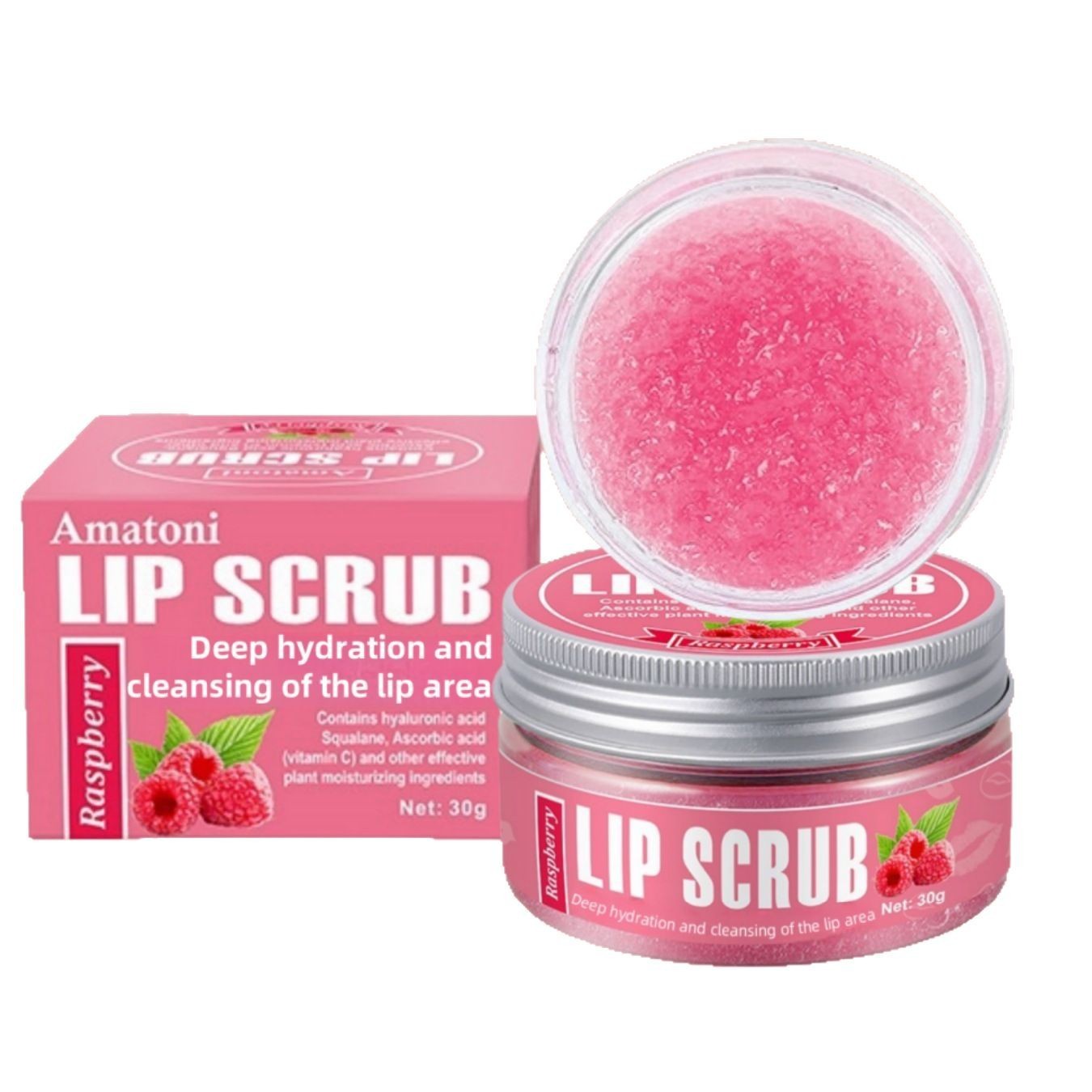 Fruit Flavor Lip Scrub Cream Exfoliating Moisturizing And Nourishing Care