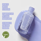 Expr, Quick-Dry Nail Polish, 8-Free Vegan, Deep Burgundy, Not so Low-Key, 0.33 Fl Oz