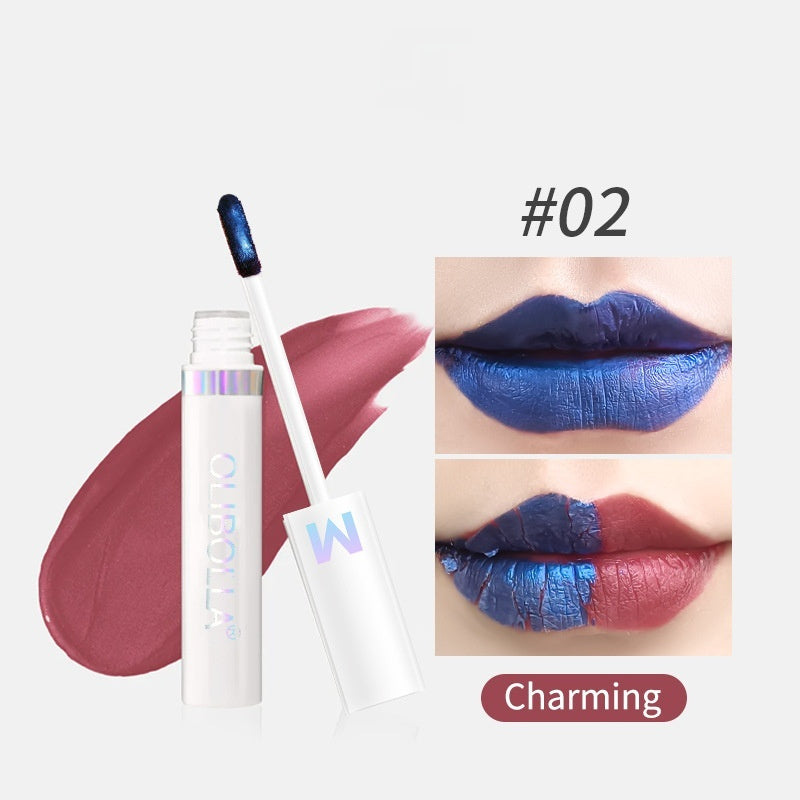 9 Colors Tear And Pull Lip Lacquer Torn Matte