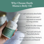 Belly Oil for Pregnancy, Prevent Stretch Marks, Dry, Sensitive Skin, 4 Fl. Oz. (120 Ml)