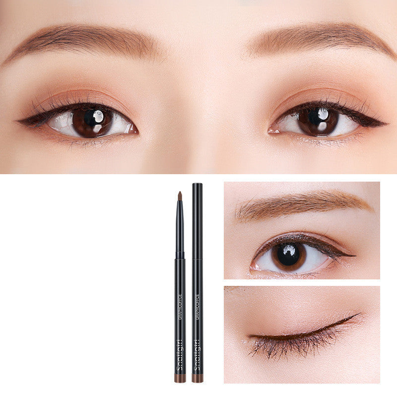 M Auto-Rotating Eyebrow Pencil, Waterproof, Sweat-Proof And Non-Dmudge Eyeliner Pencil