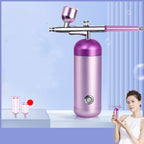 Oxygen Injection Device Household Nano Spray Water Replenishment Instrument Handheld High Pressure Spray Spray Water Oxygen Facial Beauty Salon Portable