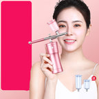 Oxygen Injection Device Household Nano Spray Water Replenishment Instrument Handheld High Pressure Spray Spray Water Oxygen Facial Beauty Salon Portable