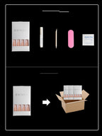 Finished Nail Art Nail Art Glitter Nail Art Sugar Snow Powder Nail Wearable Nail