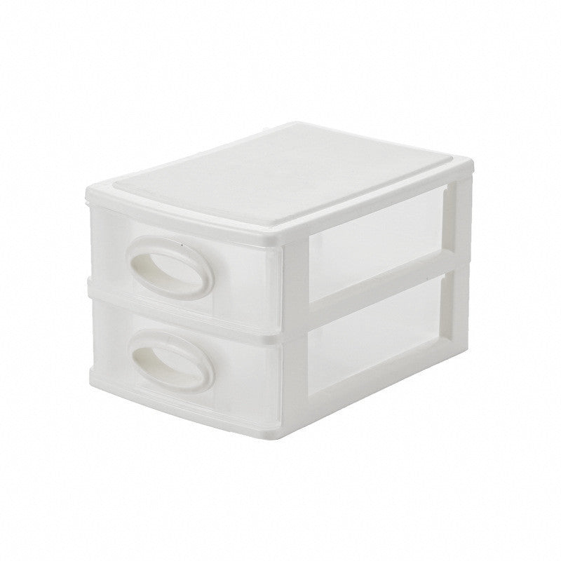 Nordic Style Transparent Multi-layer Drawer Plastic Storage Box Women Girls Bedroom Desktop Cosmetic Boxes Jewelry Organizer New
