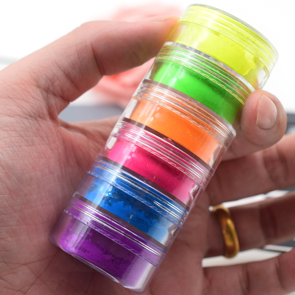 Matte Eyeshadow  Blue Red Orange Green Yellow New Stage Makeup