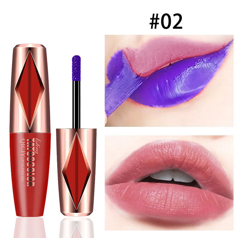 Long Lasting Waterproof Matte Tear And Pull Lipstick Popular