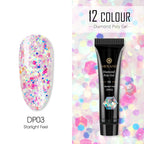 Colorful nail polish