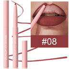 12 Colors Easy To Color Velvet Matte Lip Liner