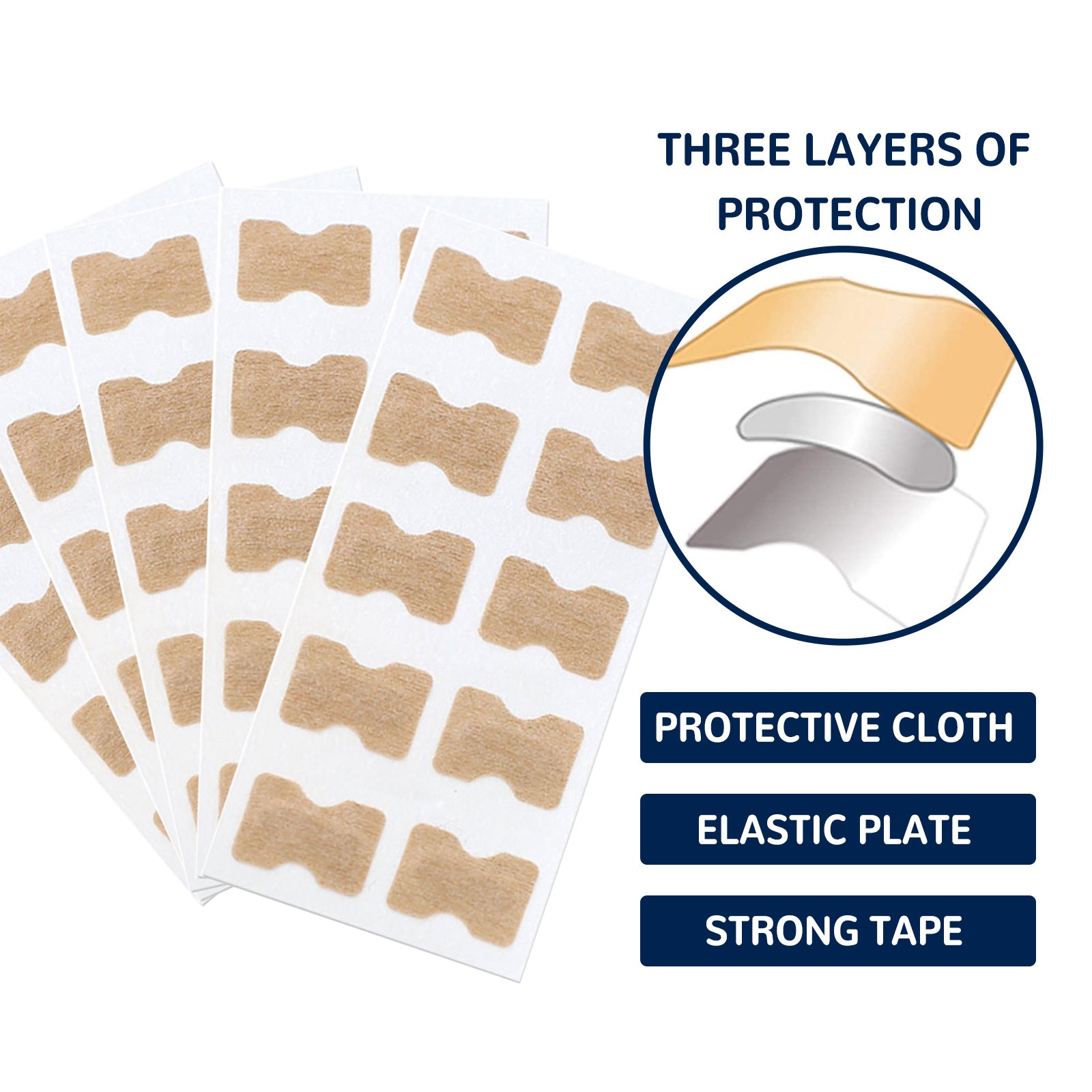 Nail Correction Patch, Nail Insert Correction And Repair Toe Manicure Nail Patch