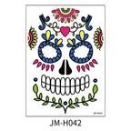 Halloween Face Tattoo Stickers Makeup Ball Funny Makeup Temporary Stickers