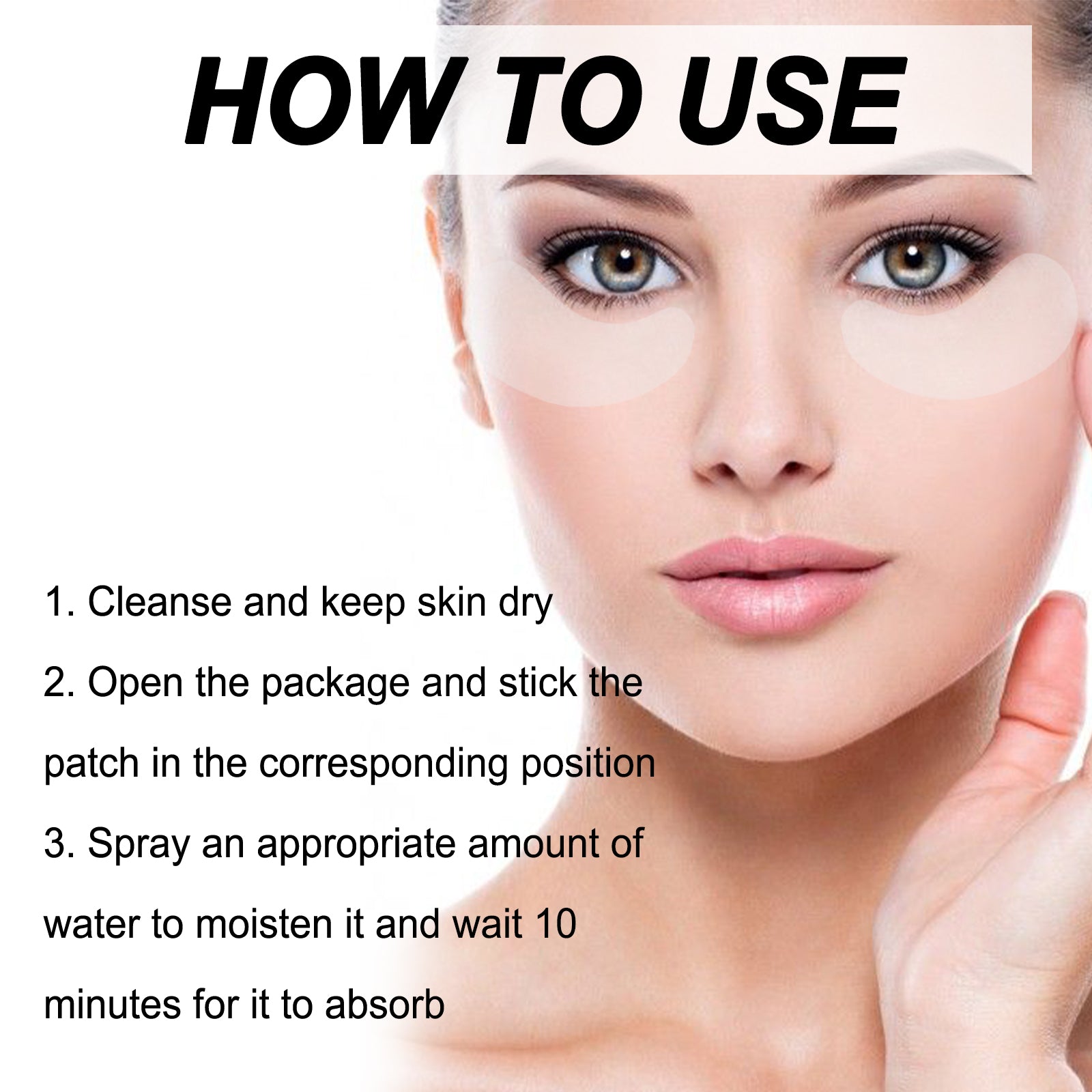 Ouhoe Collagen Soluble Eye Mask Tights Eye Area, Lightening Fine Lines And Hydrating Eye Mask