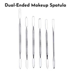 Stainless Rod Depotting Mixing Tool Foundation Mixing Stick Spurtle Spatula Concealer Makeup Eye Shadow Cream Pigments Mixing Tool Nail Art Stirring Rod Cream