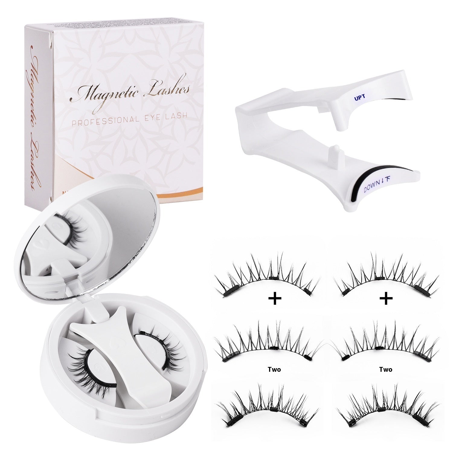 Magnetic False Eyelashes Integrated Soap Holder