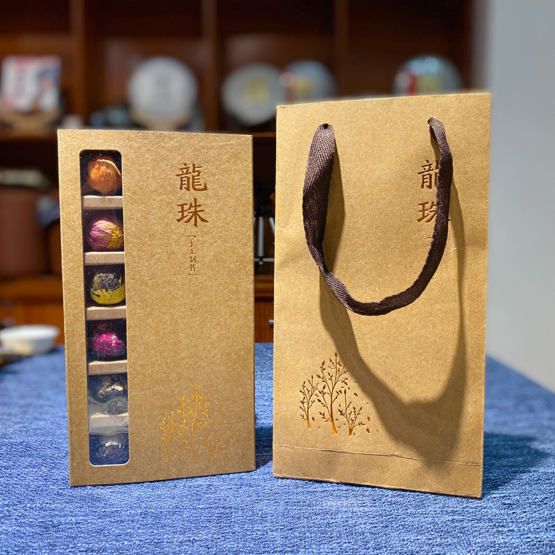 Jasmine Lily Peony Yellow Chrysanthemum Rose Chrysanthemum Six Flavor Scented Tea