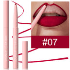 12 Colors Easy To Color Velvet Matte Lip Liner