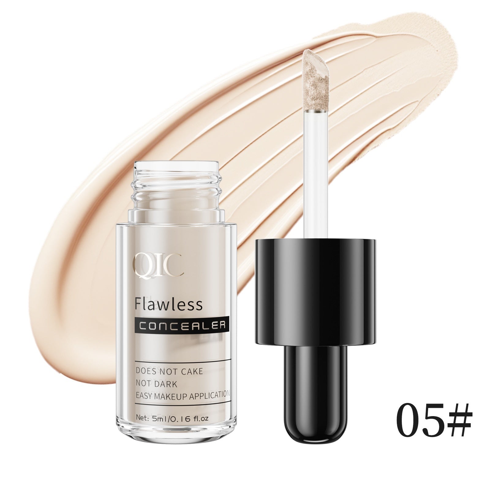 QIC Small Feeding Bottle Liquid Concealer Cover Tattoo