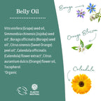 Belly Oil for Pregnancy, Prevent Stretch Marks, Dry, Sensitive Skin, 4 Fl. Oz. (120 Ml)