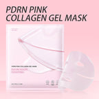 PDRN PINK COLLAGEN GEL MASK Pink Collagen facial mask Jelly Split facial mask