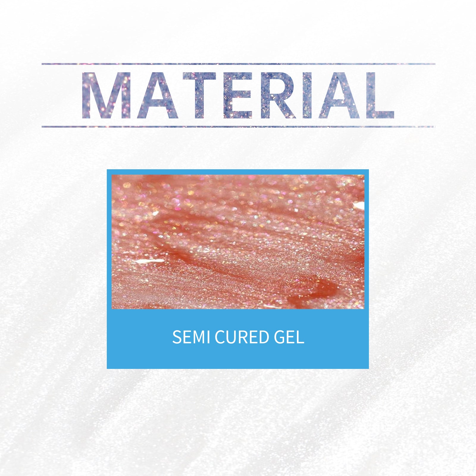 Soft Gel Nail Sticker Set Nail Paper Mini Fresh Shimmer Minimalist Soft Nail Sticker