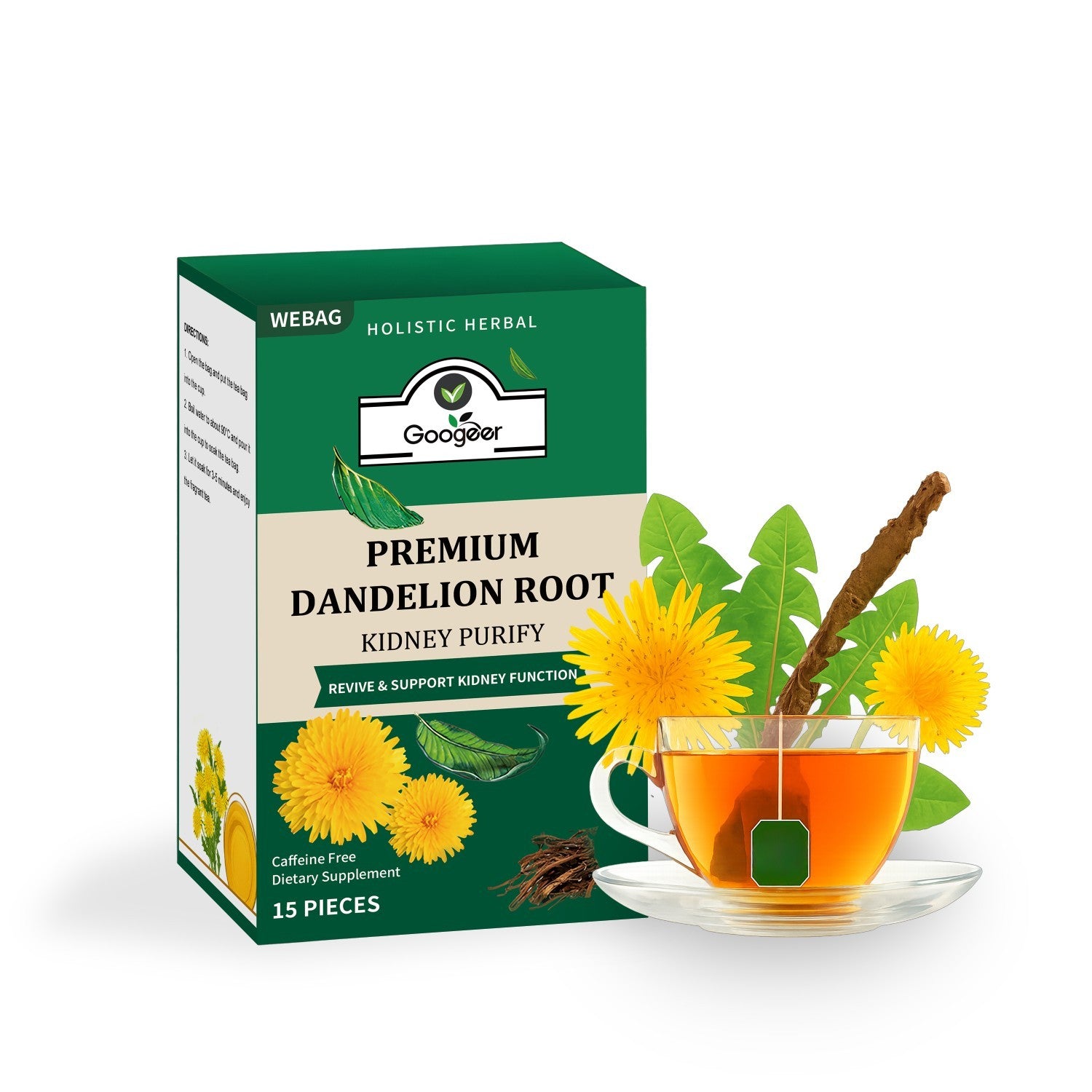 Herbal Dandelion Root Conditioning Tea