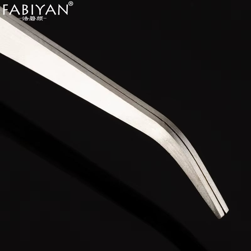 Nail Art Shaping Tweezers Stainless Steel Multi-Function Clip Tip Manicure Tool UV Gel Acrylic C Curve Nipper Picking Rhinestone