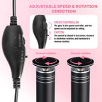 Plug-In Electric Foot Callus Remover with Adjustable Speeds - Electronic Foot File for Dead Skin, Includes 60PCS Sandpaper Disks for Smooth Heels, Effective Callus Remover for Feet at Home