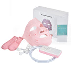 Red LED Light Photon Therapy Vibration Soft Gel Face Mask Massager anti Wrinkles