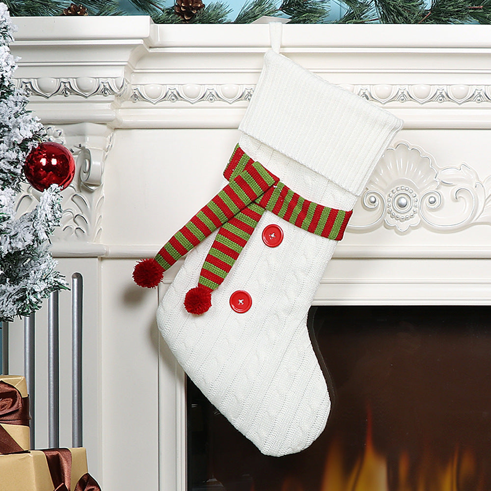 Christmas gift bags Christmas decoration gifts candy bags Halloween scarves Christmas socks