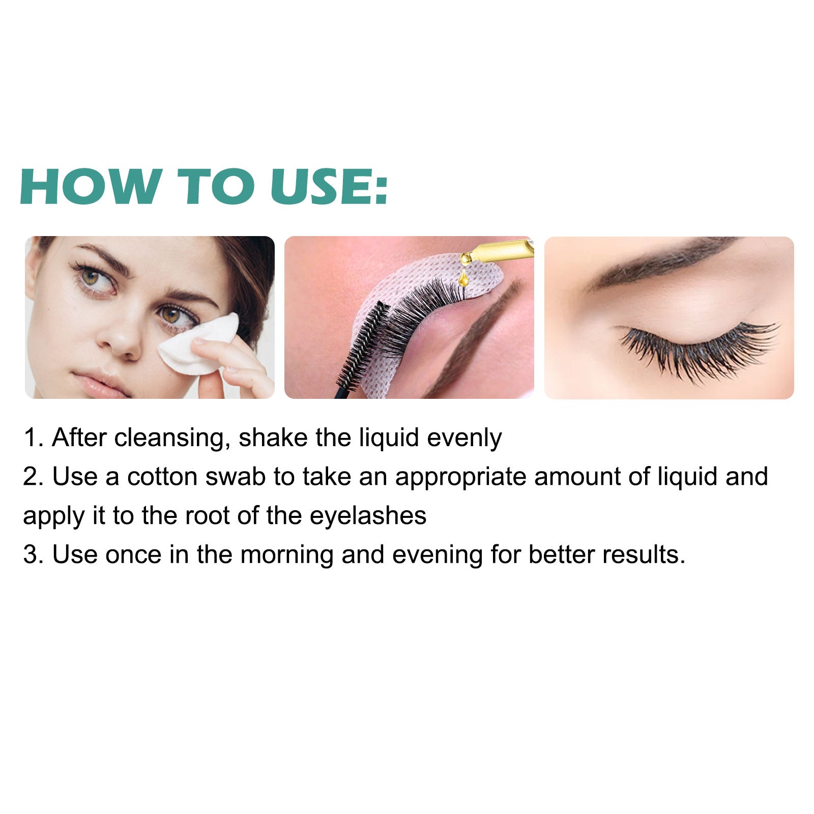Eyelash Nourishing Oil, Natural Lengthening And Curling Volumizing Thick Mascara
