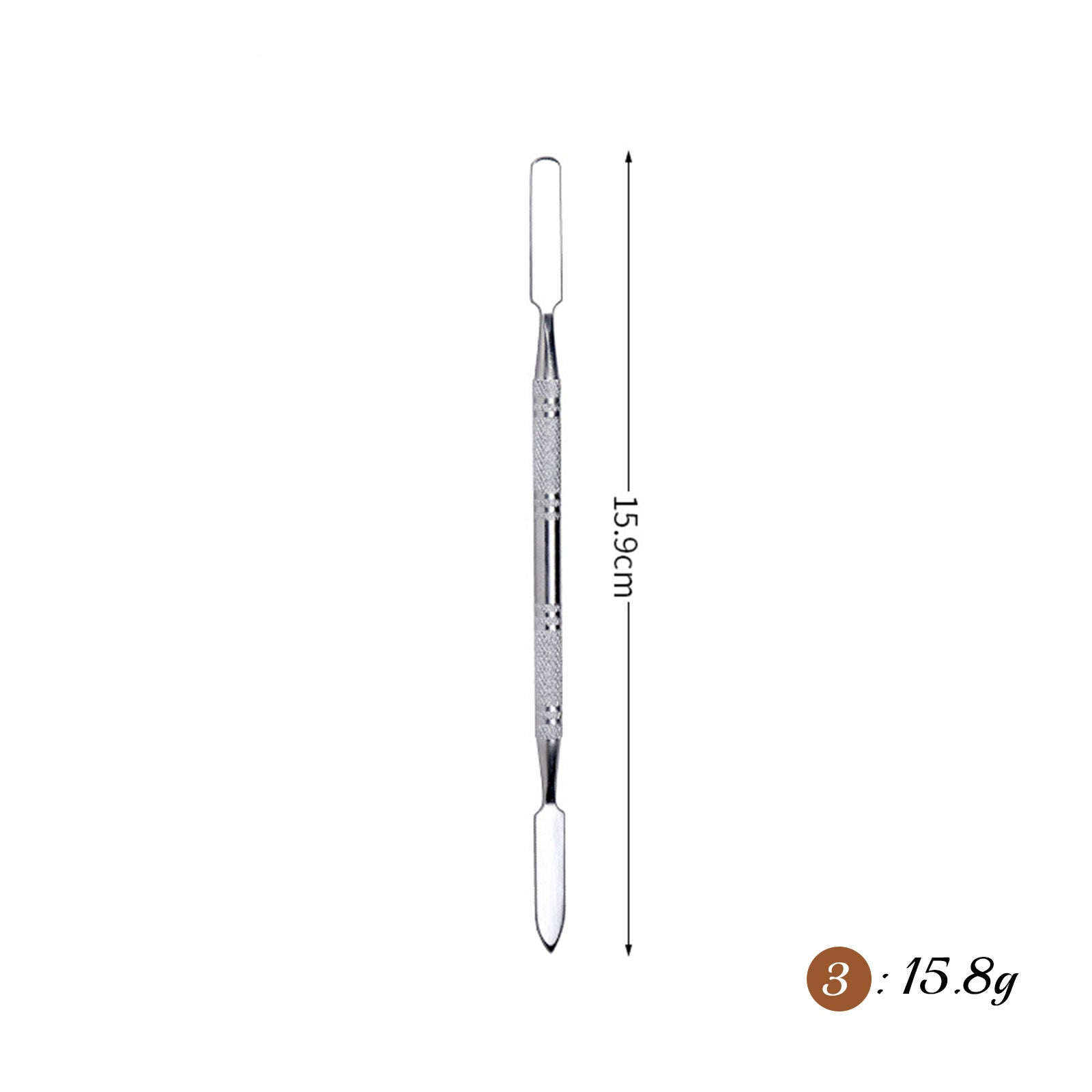 Stainless Rod Depotting Mixing Tool Foundation Mixing Stick Spurtle Spatula Concealer Makeup Eye Shadow Cream Pigments Mixing Tool Nail Art Stirring Rod Cream