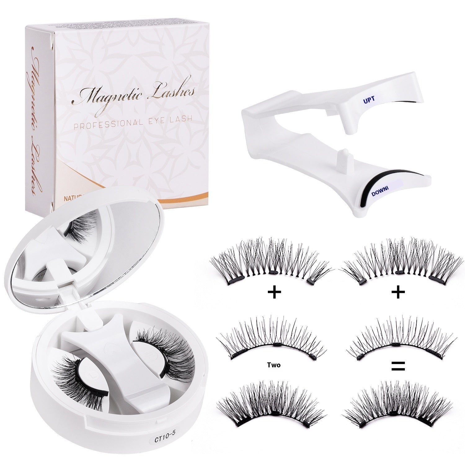 Magnetic False Eyelashes Integrated Soap Holder