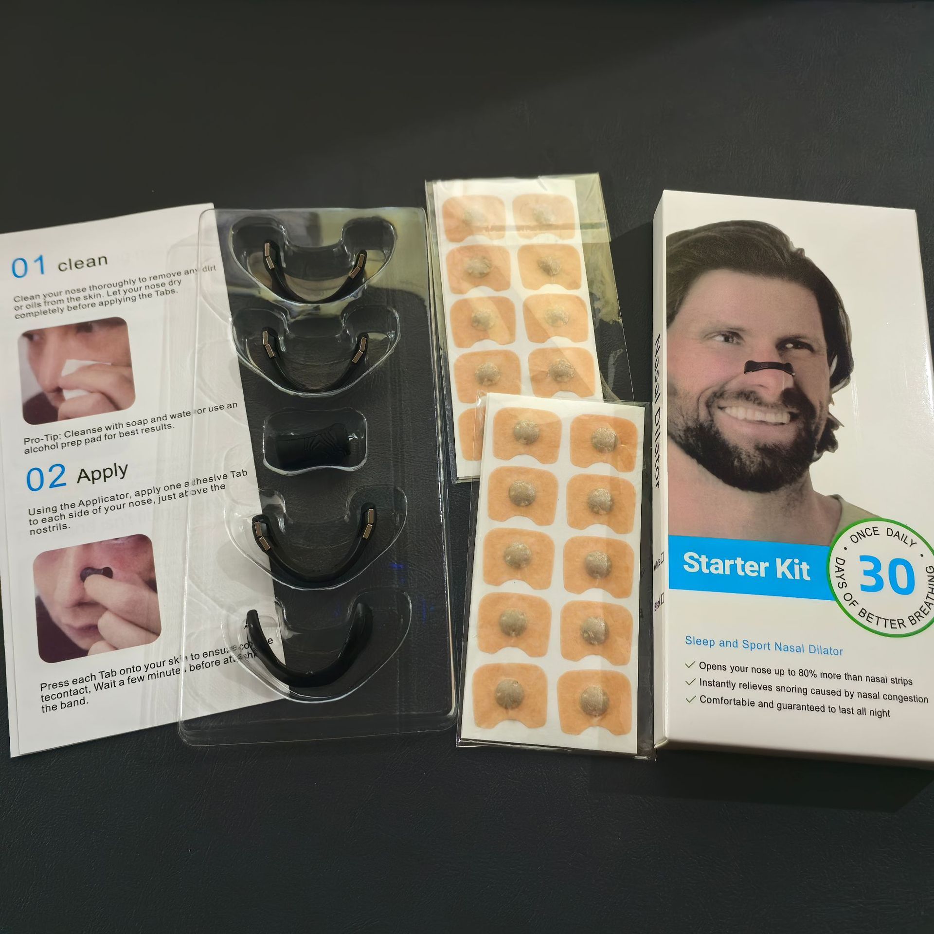 C6 Nasal Breathing Dilators Starter Kit