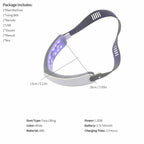 Electric V-Face Lift Red Blue Light Vibration Massage Skin Lifting Beauty Device