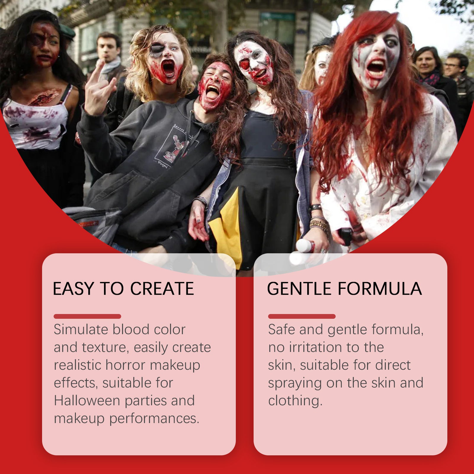 Plasma Spray Halloween Vampire Holiday Party Atmosphere Entertainment Spoofing Costume Party Props