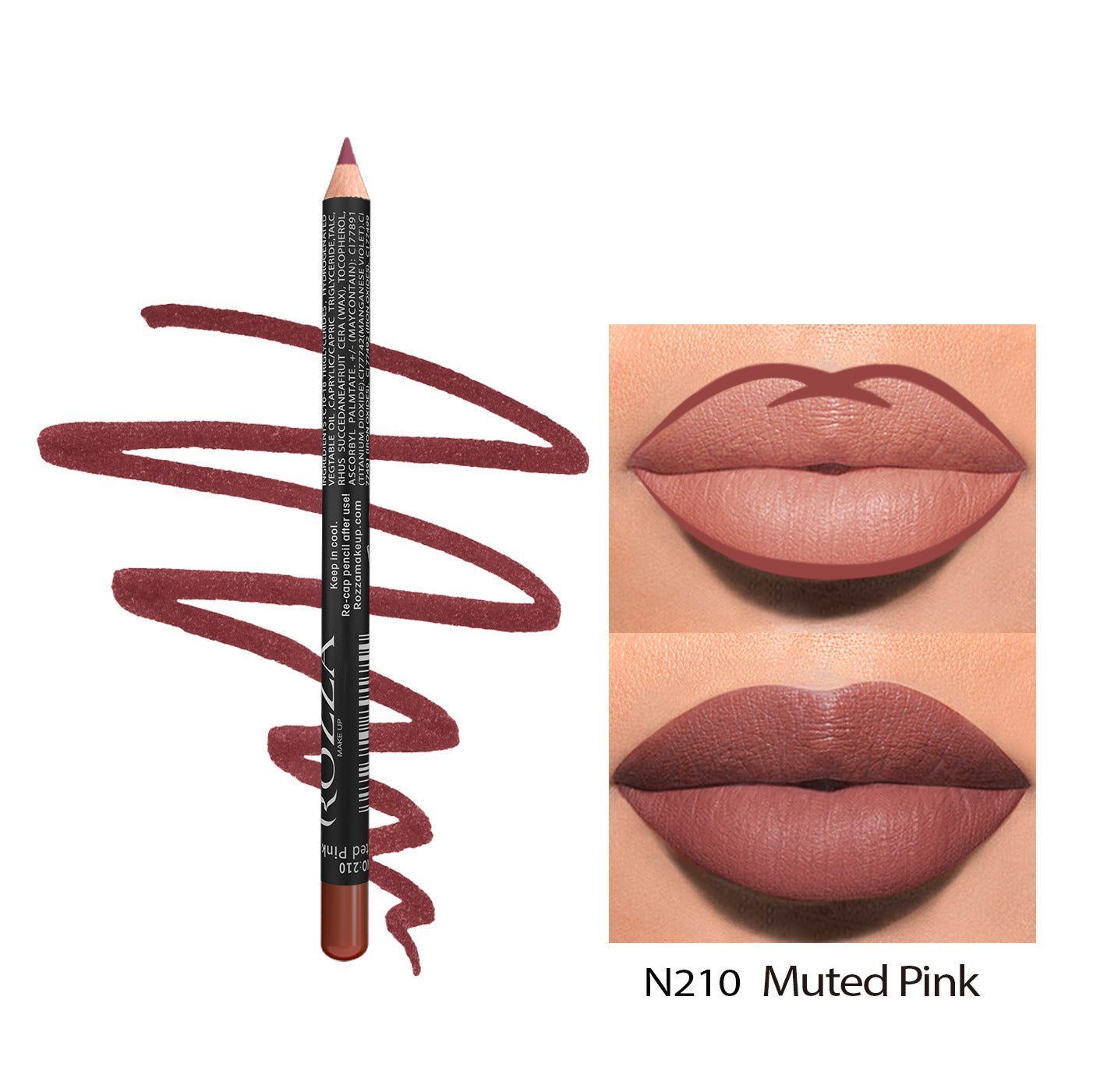No Stain On Cup No Fear Of Water 24 Hours Matte Rich Lip Wood Lip Liner